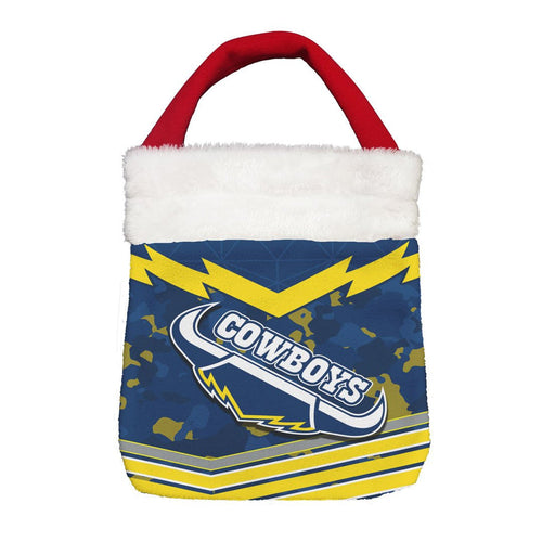 Vibe Hoodie Bag - North Queensland Cowboys Camo Style - Rugby Team Christmas Gift Bag