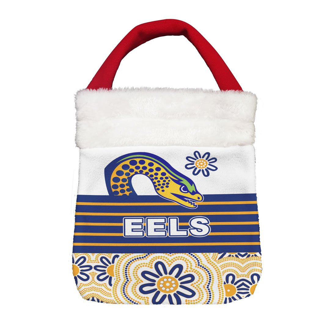 Vibe Hoodie Bag - Parramatta Eels Indigenous New - Rugby Team Christmas Gift Bag
