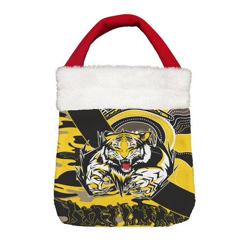 Vibe Hoodie Bag - Richmond Tigers Anzac Day - Lest We Forget - Football Team Christmas Gift Bag