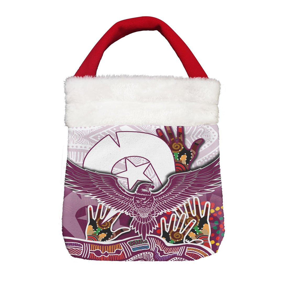 Vibe Hoodie Bag - Manly-Warringah Sea Eagles Indigenous - Rugby Team Christmas Gift Bag