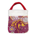 Vibe Hoodie Bag - (Custom) Brisbane Broncos Indigenous Unique - Rugby Team Christmas Gift Bag