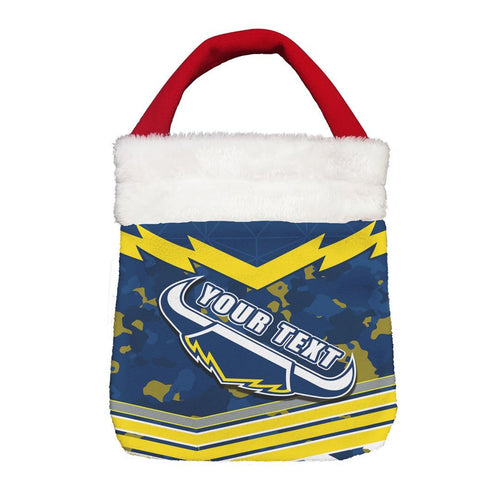 Vibe Hoodie Bag - (Custom) North Queensland Cowboys Camo Style - Rugby Team Christmas Gift Bag
