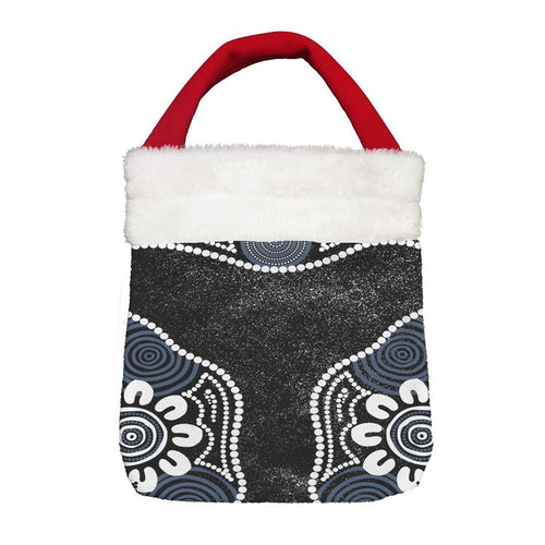 Vibe Hoodie Bag - Collingwood Magpies Indigenous Special Style - Football Team Christmas Gift Bag