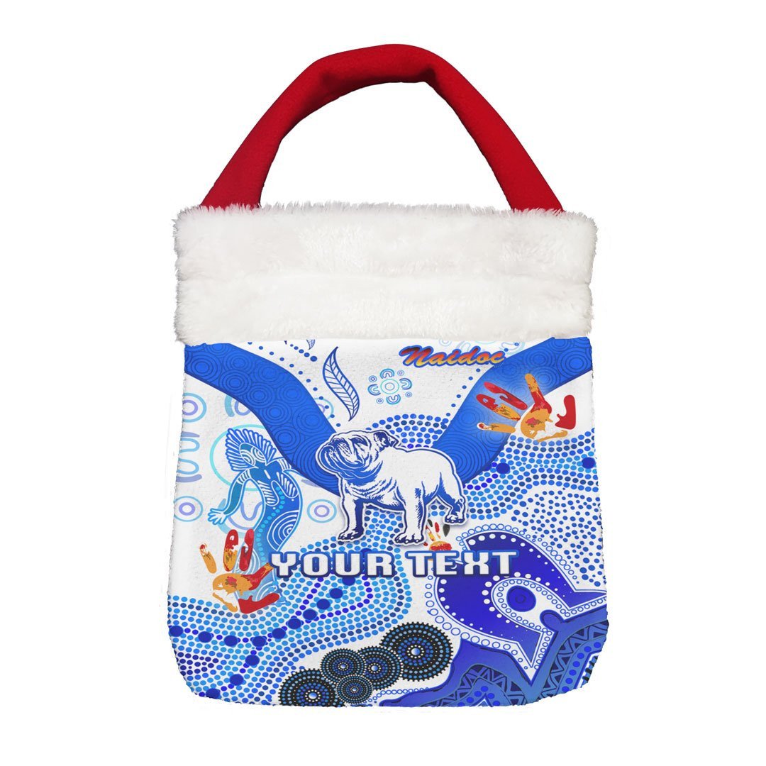 Vibe Hoodie Bag - (Custom) Canterbury-Bankstown Bulldogs Limited Edition - Rugby Team Christmas Gift Bag