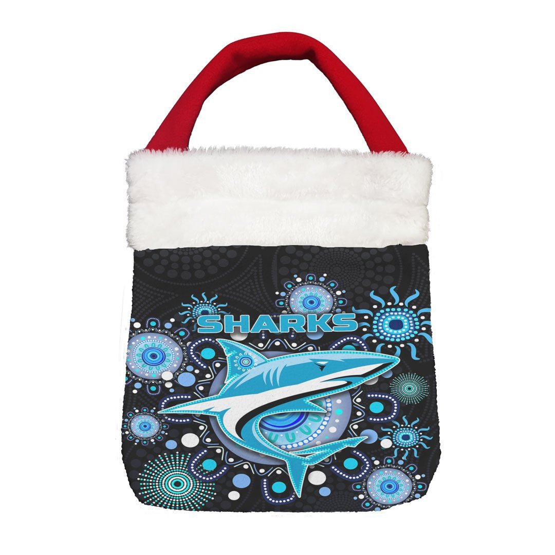 Vibe Hoodie Bag - Cronulla-Sutherland Sharks Special Style - Rugby Team Christmas Gift Bag