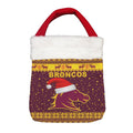 Vibe Hoodie Bag - Brisbane Broncos Christmas Unique Maroon - Rugby Team Christmas Gift Bag