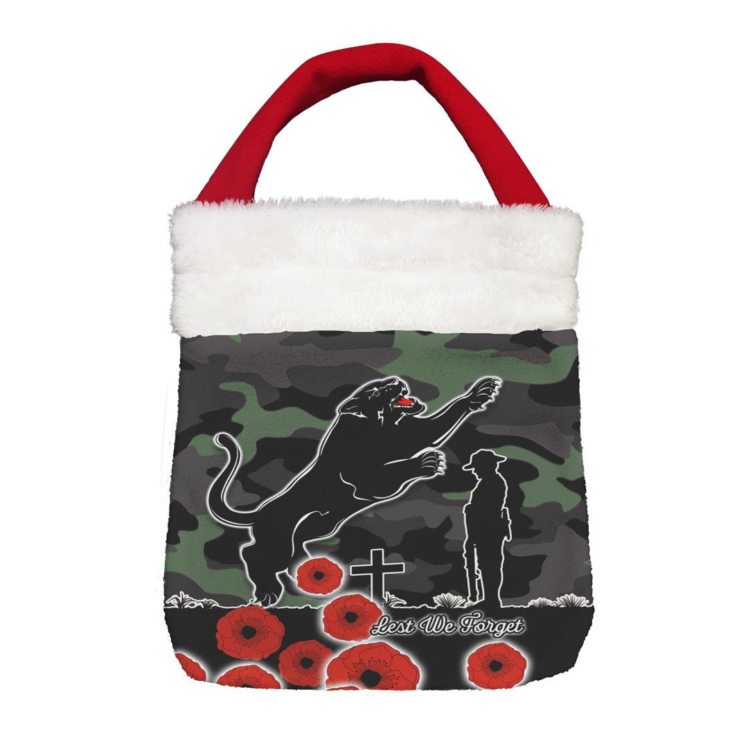 Vibe Hoodie Bag - Penrith Panthers Anzac Day Camo - Rugby Team Christmas Gift Bag