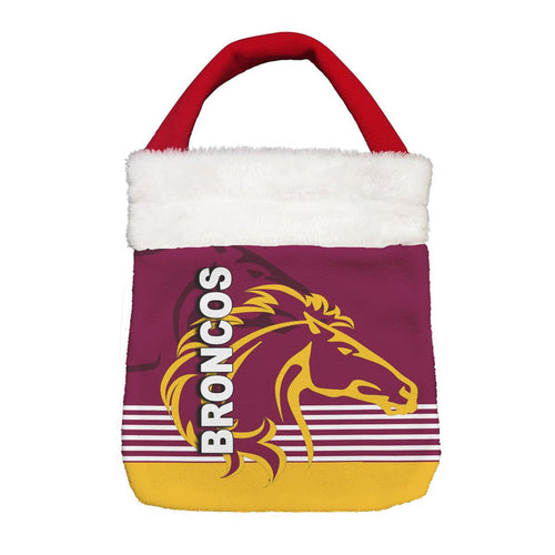 Vibe Hoodie Bag - Brisbane Broncos - Rugby Team Christmas Gift Bag