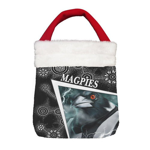 Vibe Hoodie Bag - Collingwood Magpies Special - Football Team Christmas Gift Bag
