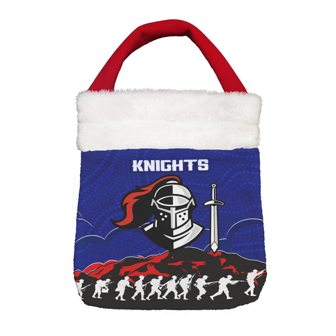 Vibe Hoodie Bag - Newcastle Knights Anzac Day - Rugby Team Christmas Gift Bag