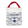 Vibe Hoodie Bag - (Custom) Geelong Cats White Version - Football Team Christmas Gift Bag