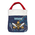 Vibe Hoodie Bag - Gold Coast Titans Navy Ver. - Rugby Team Christmas Gift Bag