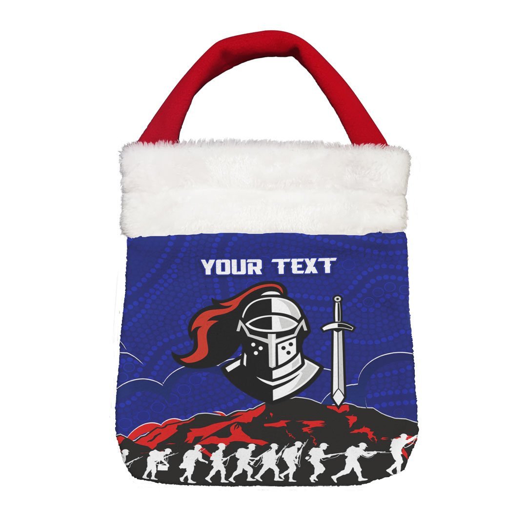 Vibe Hoodie Bag - (Custom) Newcastle Knights Anzac Day - Rugby Team Christmas Gift Bag