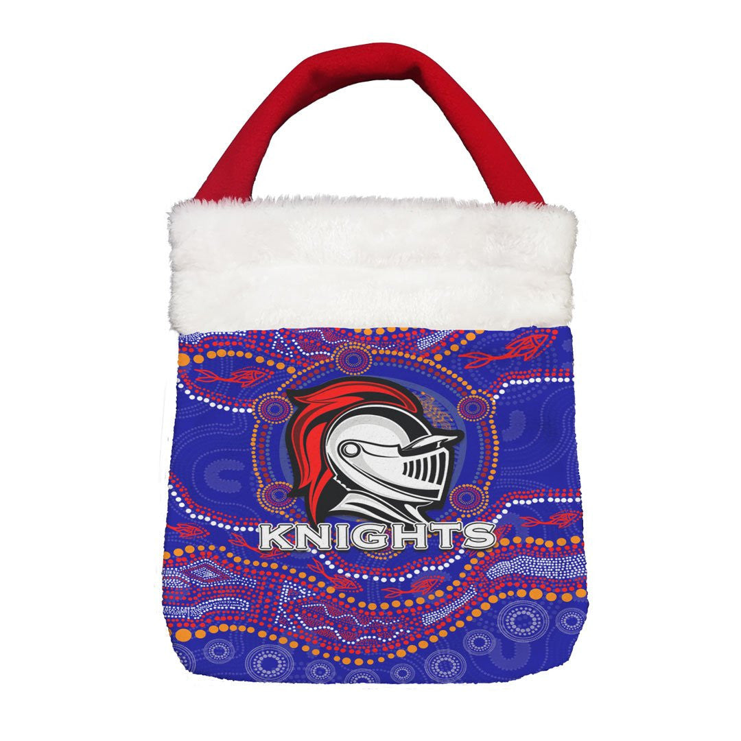 Vibe Hoodie Bag - Newcastle Knights Indigenous - Rugby Team Christmas Gift Bag