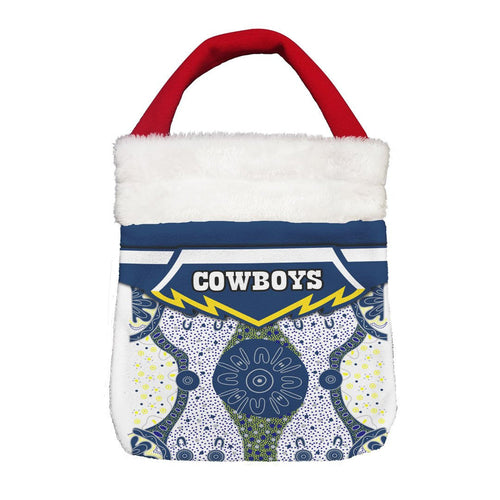 Vibe Hoodie Bag - North Queensland Cowboys Indigenous - Rugby Team Christmas Gift Bag