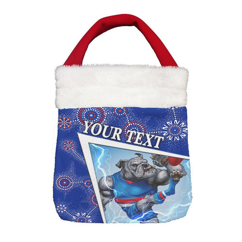 Vibe Hoodie Bag - (Custom) Western Bulldogs Bulldogs Indigenous Special Style - Football Team Christmas Gift Bag