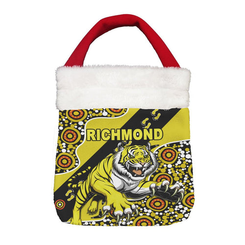 Vibe Hoodie Bag - Richmond Tigers Indigenous Limited - Football Team Christmas Gift Bag