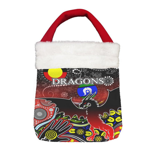 Vibe Hoodie Bag - St. George Illawarra Dragons Indigenous Special - Rugby Team Christmas Gift Bag
