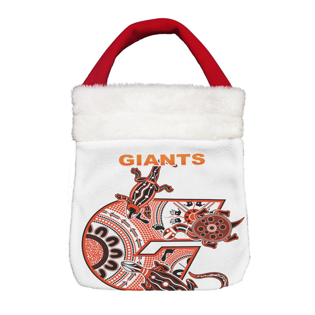 Vibe Hoodie Bag - Greater Western Sydney Giants Special Indigenous - Football Team Christmas Gift Bag