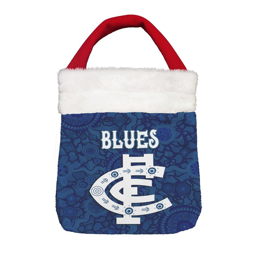 Vibe Hoodie Bag - Carlton Blues New Release - Football Team Christmas Gift Bag