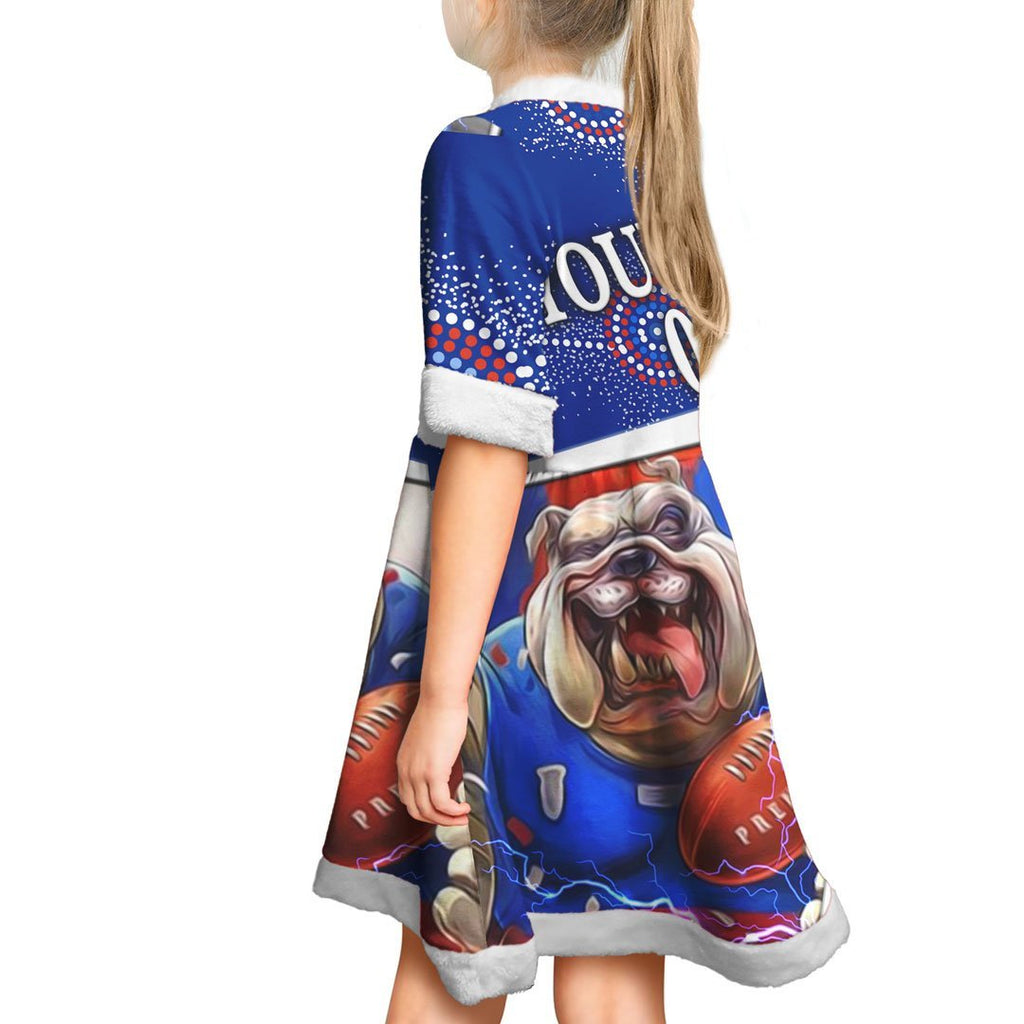 vibe-hoodie-dress-custom-western-bulldogs-bulldogs-indigenous-football-team-christmas-dress