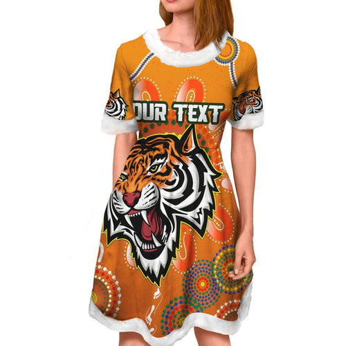 vibe-hoodie-dress-custom-wests-tigers-unique-indigenous-rugby-team-christmas-dress
