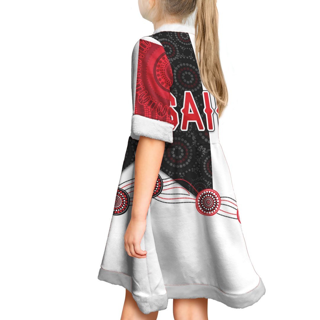 vibe-hoodie-dress-custom-st-kilda-saints-indigenous-football-team-christmas-dress