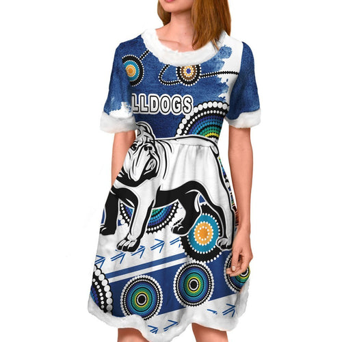 vibe-hoodie-dress-canterbury-bankstown-bulldogs-grunge-indigenous-rugby-team-christmas-dress