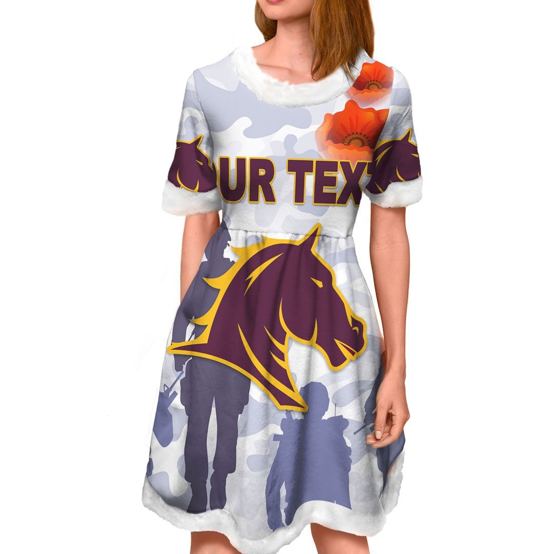 vibe-hoodie-dress-custom-brisbane-broncos-anzac-day-white-rugby-team-christmas-dress