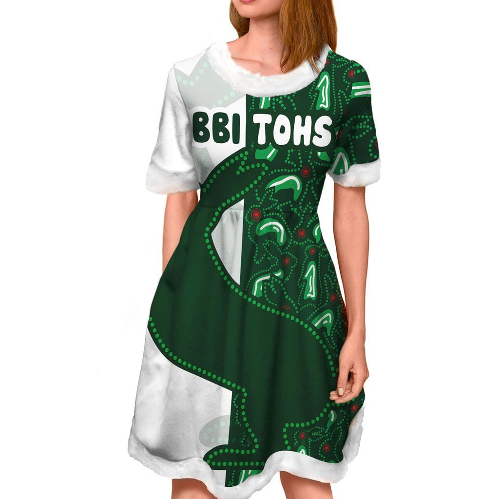 vibe-hoodie-dress-south-sydney-rabbitohs-indigenous-rugby-team-christmas-dress