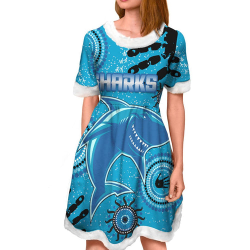vibe-hoodie-dress-cronulla-sutherland-sharks-rugby-team-christmas-dress