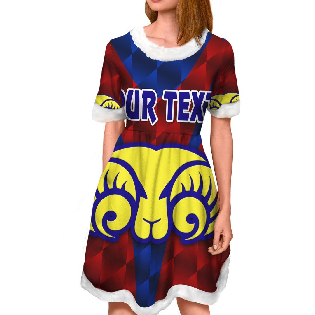 vibe-hoodie-dress-custom-adelaide-rams-rugby-team-christmas-dress