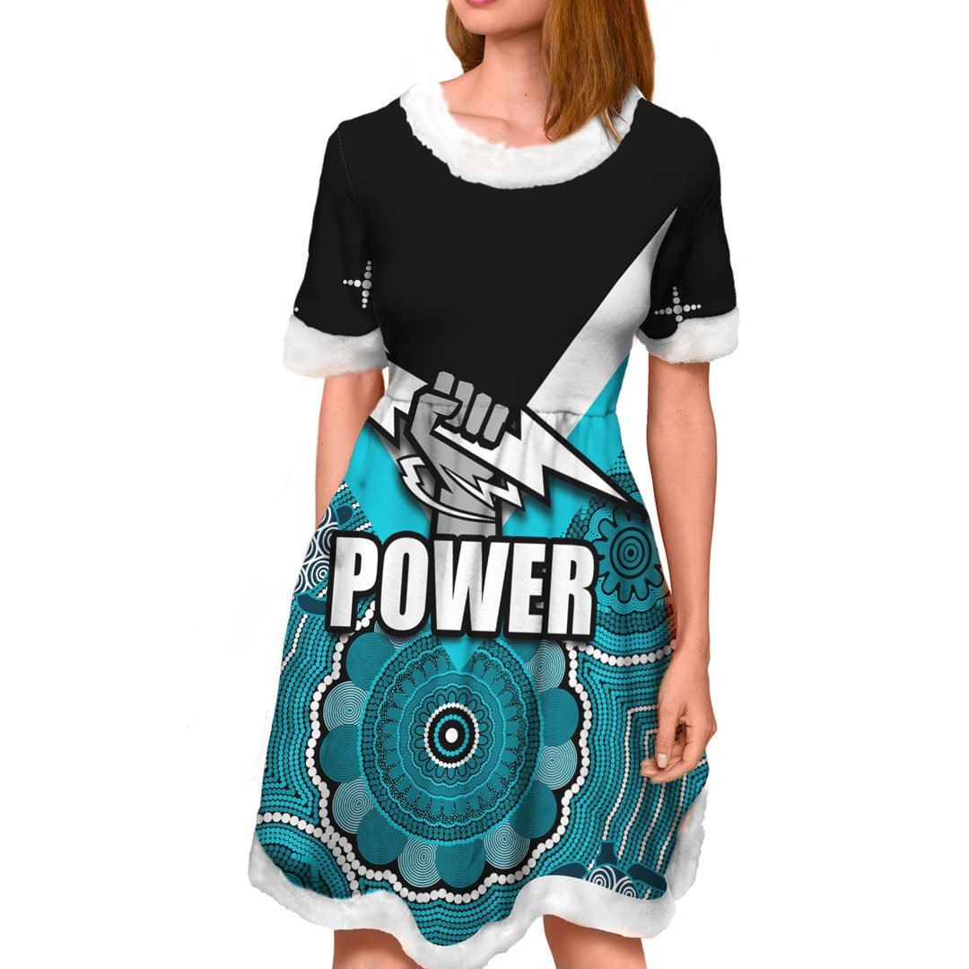 vibe-hoodie-dress-port-adelaide-power-football-team-christmas-dress