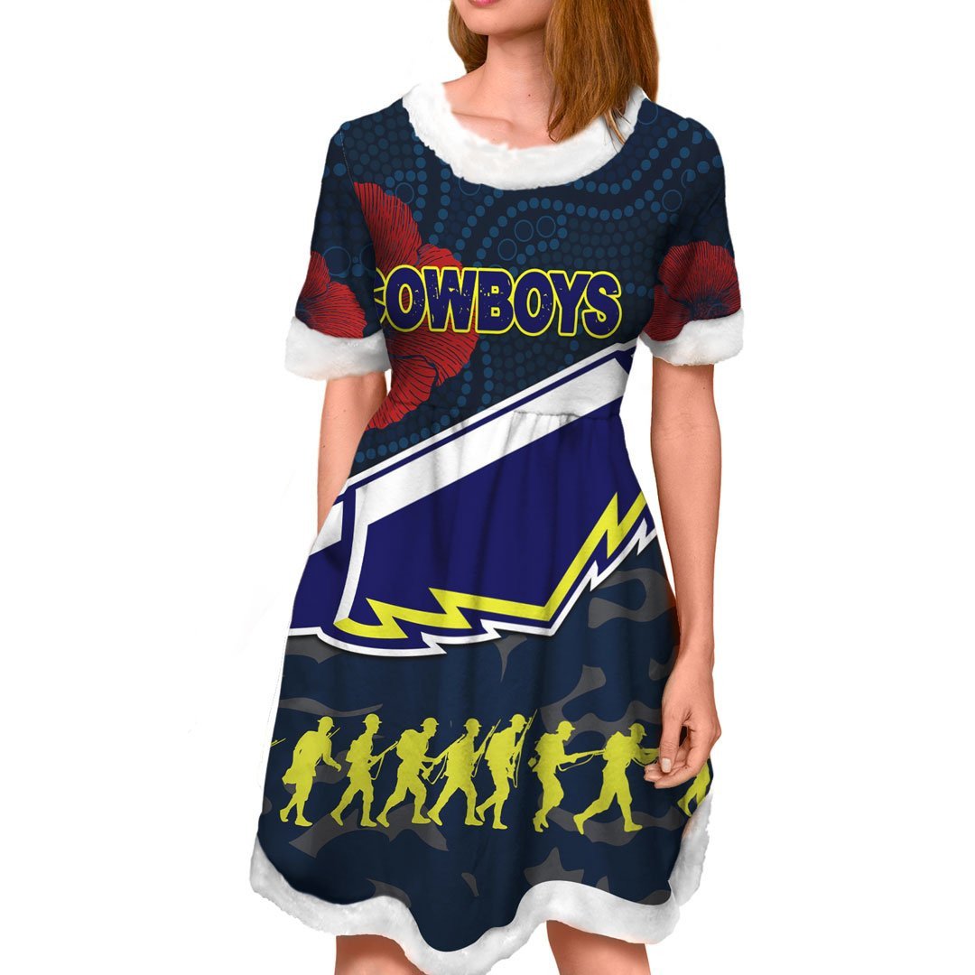 vibe-hoodie-dress-north-queensland-cowboys-anzac-special-style-rugby-team-christmas-dress-christmas-dress