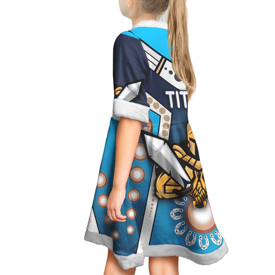 vibe-hoodie-dress-custom-gold-coast-titans-simple-indigenous-rugby-team-christmas-dress