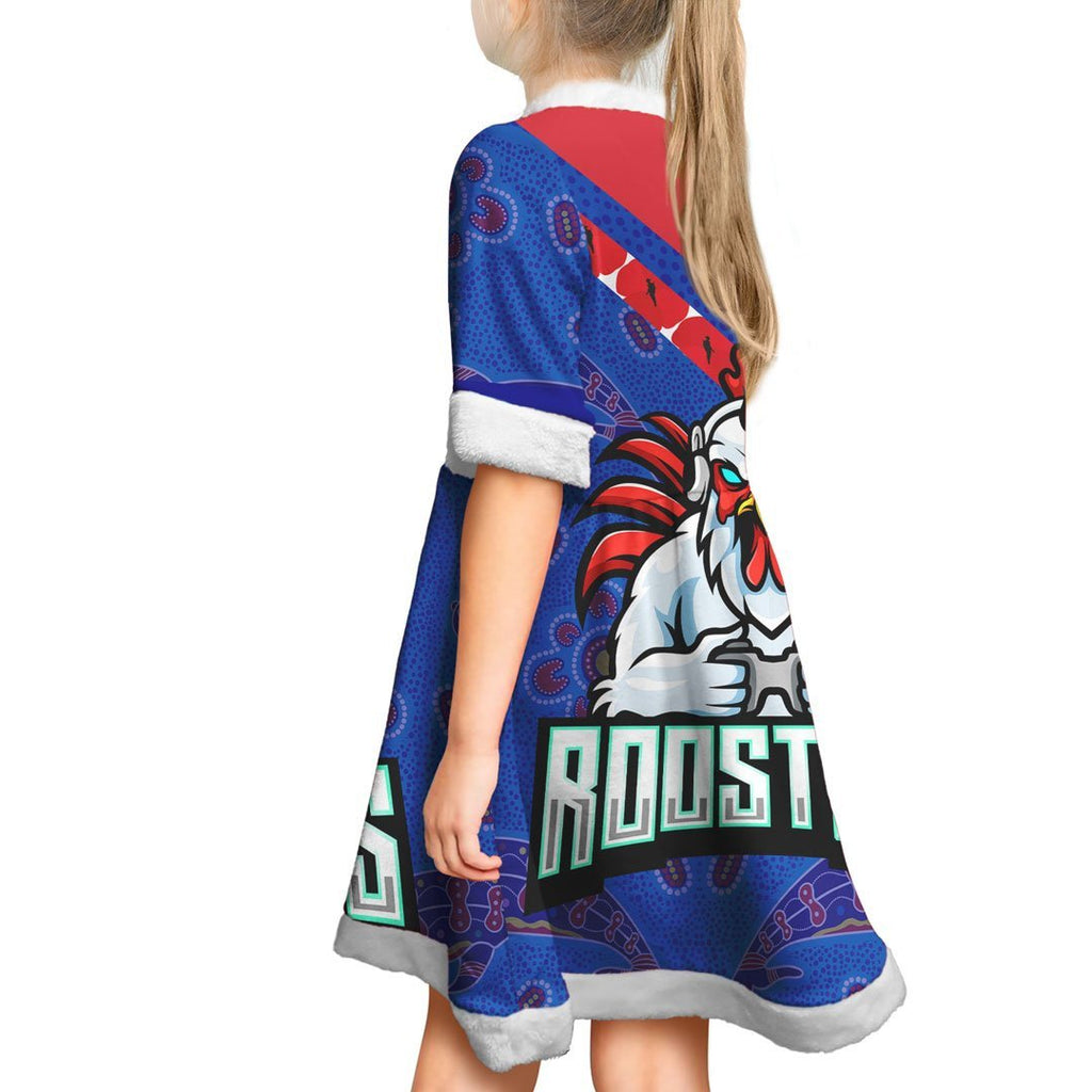 vibe-hoodie-dress-sydney-roosters-unique-indigenous-rugby-team-christmas-dress