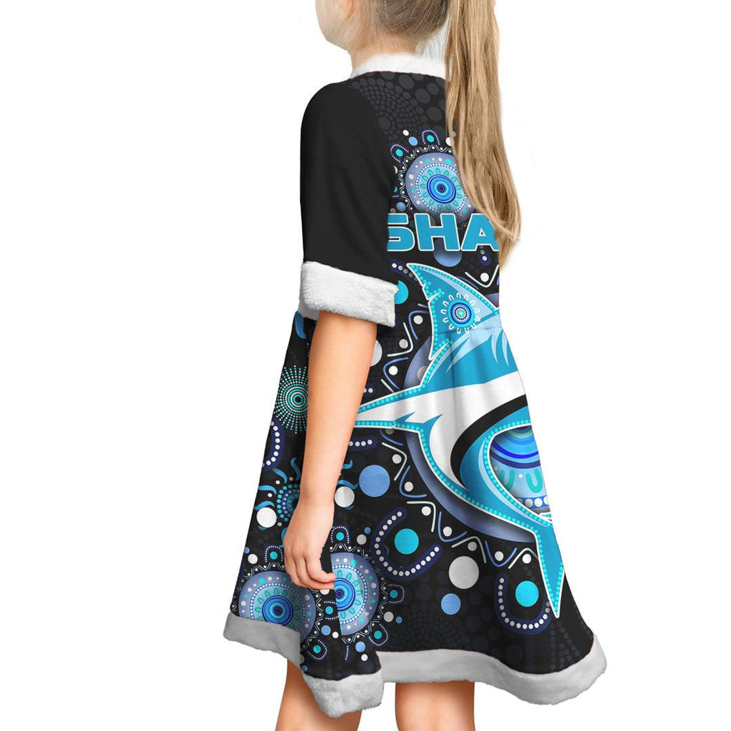 vibe-hoodie-dress-cronulla-sutherland-sharks-special-style-rugby-team-christmas-dress