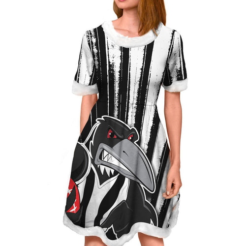 vibe-hoodie-dress-collingwood-magpies-football-team-christmas-dress