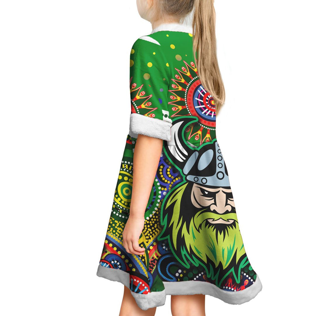 vibe-hoodie-dress-canberra-raiders-indigenous-rugby-team-christmas-dress
