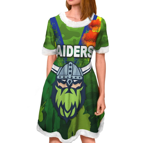 vibe-hoodie-dress-canberra-raiders-anzac-day-rugby-team-christmas-dress