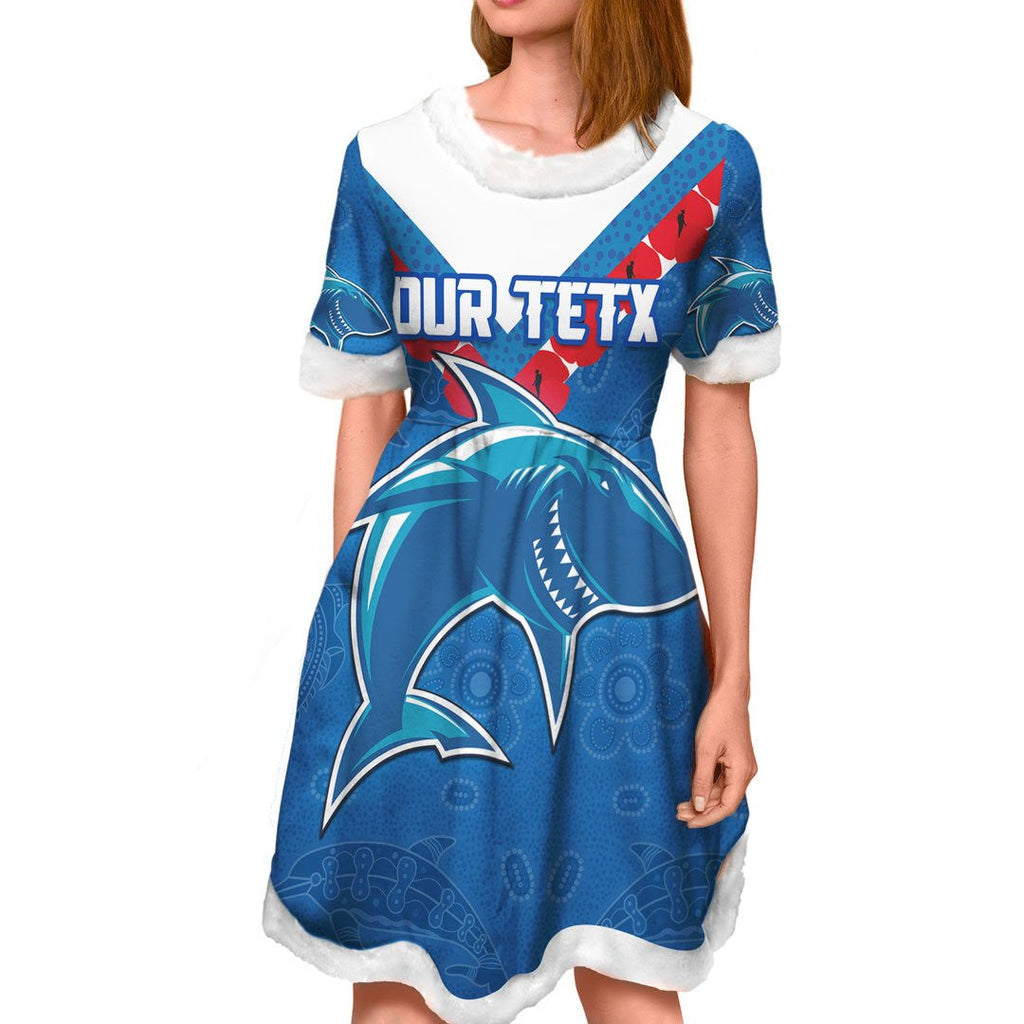 vibe-hoodie-dress-custom-cronulla-sutherland-sharks-simple-style-rugby-team-christmas-dress