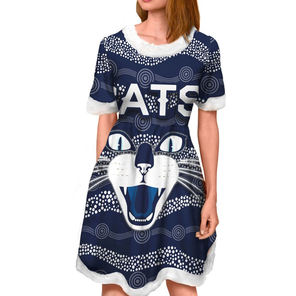 vibe-hoodie-dress-geelong-cats-football-team-christmas-dress