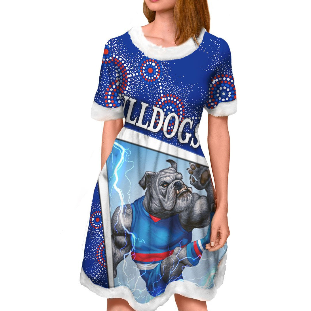 vibe-hoodie-dress-western-bulldogs-bulldogs-indigenous-special-style-football-team-christmas-dress