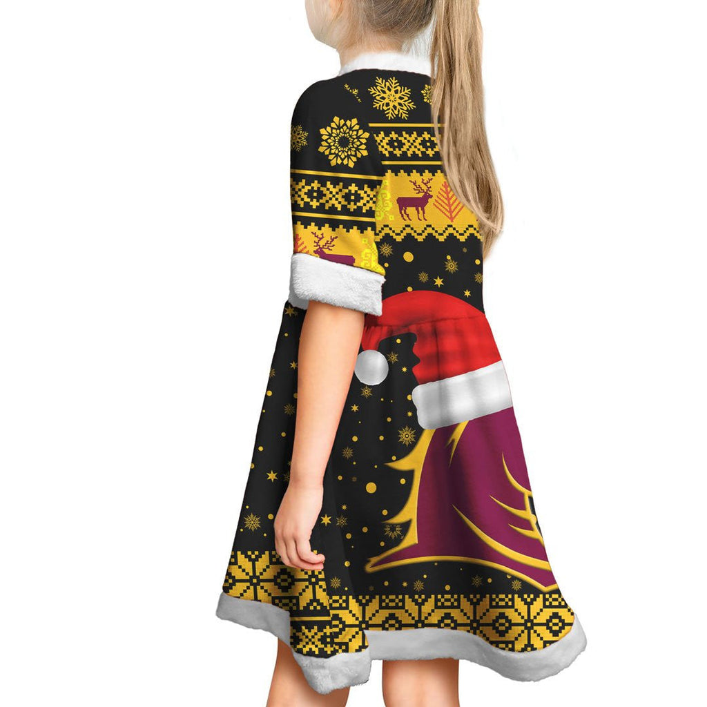vibe-hoodie-dress-brisbane-broncos-christmas-unique-black-rugby-team-christmas-dress
