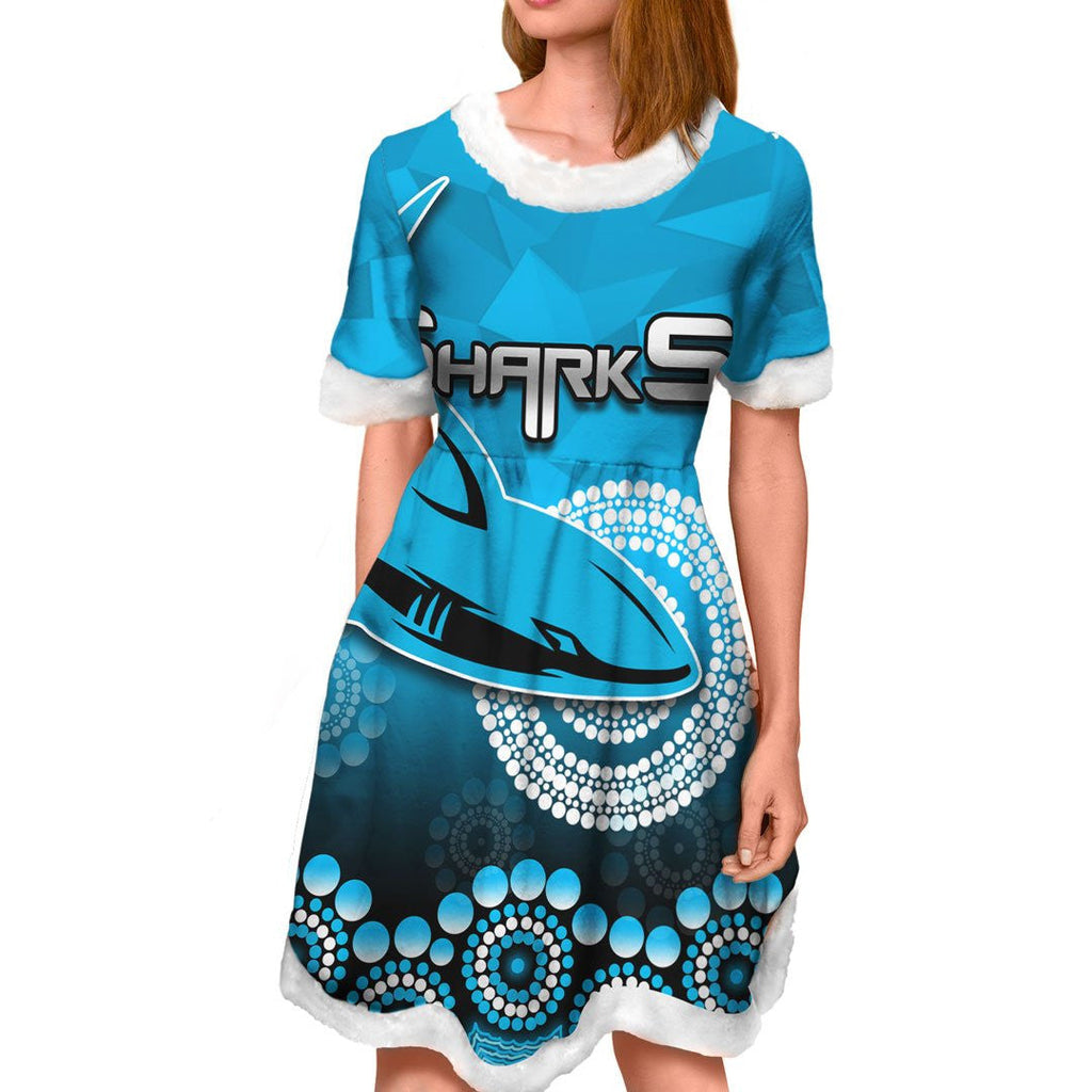 vibe-hoodie-dress-cronulla-sutherland-sharks-anzac-day-rugby-team-christmas-dress