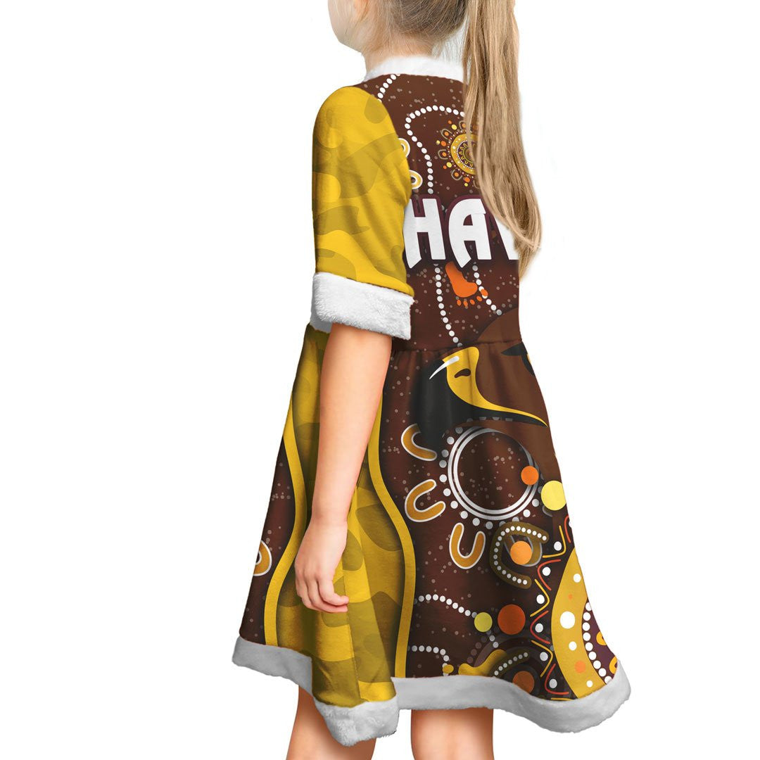 vibe-hoodie-dress-hawthorn-hawks-indigenous-football-team-christmas-dress