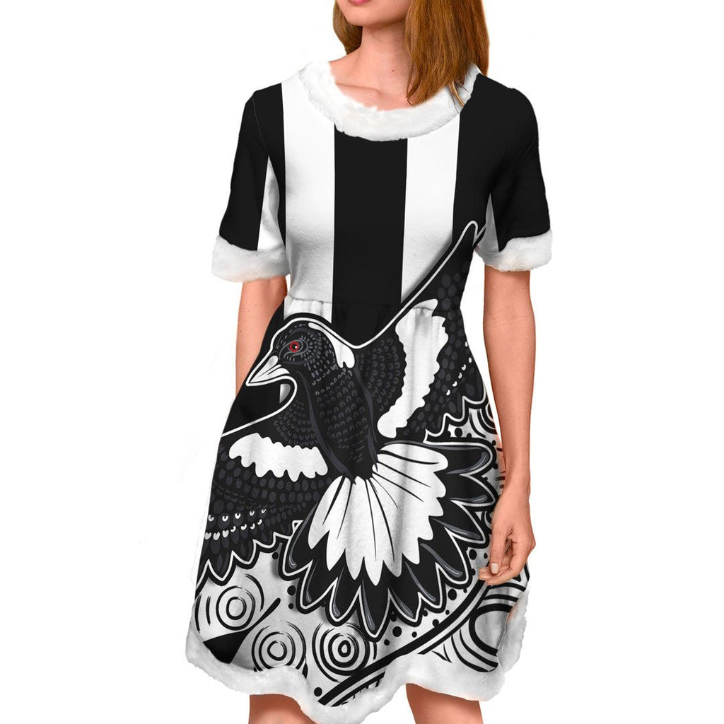 vibe-hoodie-dress-custom-collingwood-magpies-new-football-team-christmas-dress