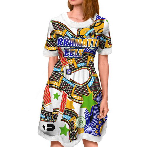 vibe-hoodie-dress-parramatta-eels-indigenous-rugby-team-christmas-dress