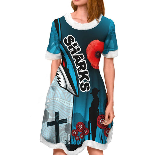 vibe-hoodie-dress-cronulla-sutherland-sharks-anzac-day-new-rugby-team-christmas-dress