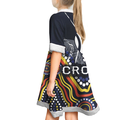 vibe-hoodie-dress-adelaide-crows-indigenous-classic-football-team-christmas-dress